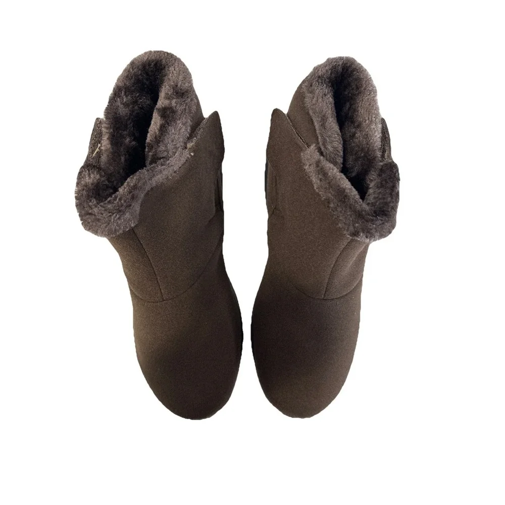FitVille CozyCore Winter Boots V9 Dark Oak Men Size‎ 12EW